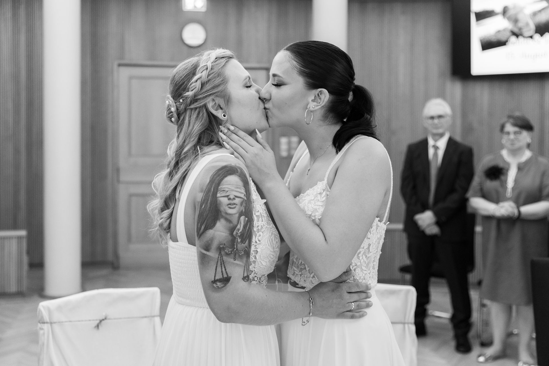 hochzeit luisa & denise dania stempel